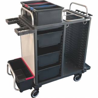 Reng&oslash;ringsvogn, Vileda, Equipe, gr&aring; *Denne vare tages ikke retur*