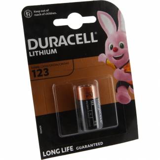 Batteri, Duracell, Lithium, CR123A *Denne vare tages ikke retur*