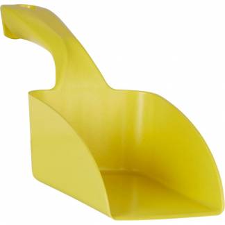 Håndskovl, Vikan, 31x8,5x10cm, 0,5 l, gul, metal/PP, metaldetekterbar *Denne vare tages ikke retur*