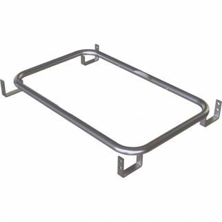 Affaldsramme, Vileda Equipe, 35x46x6cm, st&aring;l, til 1x120l pose *Denne vare tages ikke retur*