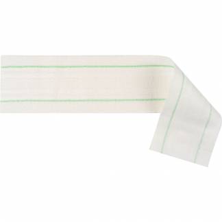 Engangsmoppe, 60x12cm, hvid, mikrofiber, til velcro