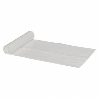 Spandepose, 15 l, hvid, HDPE/virgin, 37x50cm, med stjernebund