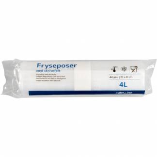 Frysepose, ABENA Cater-Line, 4 l, klar, LDPE/LLDPE/virgin, 20x40cm