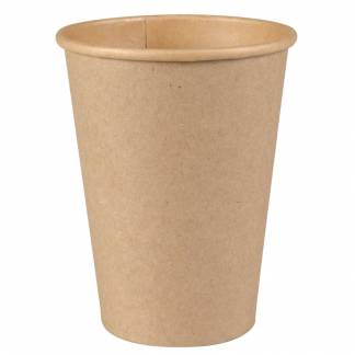 Kaffebæger, ABENA Gastro, 11,1cm, Ø9cm, 36 cl, 38 cl, brun, kraft/PE, 12 oz