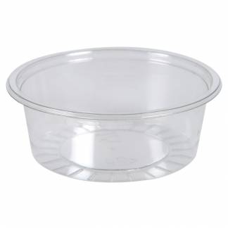 Portionsb&aelig;ger, klar/transparent, PET, rund, 80 ml