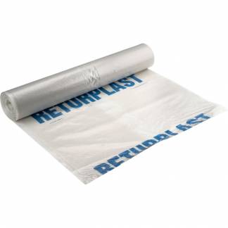 S&aelig;kke, LDPE, transparent, 56 my, 85x160 cm, 200 l, 10stk/rl.