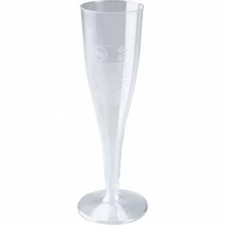 Champagneglas, ABENA Gastro, 17cm, Ø6cm, 10 cl, 11 cl, klar, PS