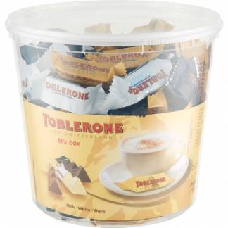 Chokolade, Toblerone Tiny mix, cylinder, 904 g