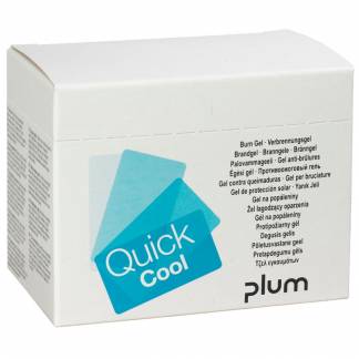 Brandsårsbehandling, QuickCool, 6,5x7,75cm, hydrogel, med Tea Tree Oil, steril