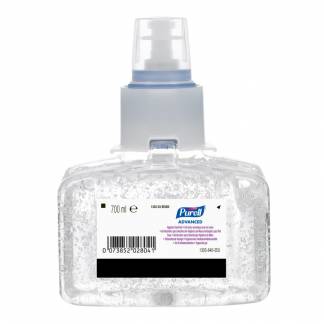 Hånddesinfektionsgel, Purell, 700 ml, 70% ethanol, refill til dispenser,1,2 ml pr. dosering