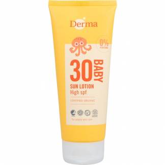 Sollotion, Derma Sun Eco Baby, 200 ml, SPF 30, fysisk solfilter