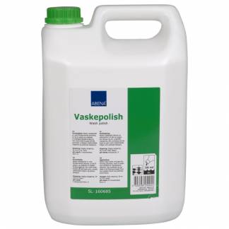 Vaskepolish, ABENA, 5 l, blank, med polymerer, uden farve og parfume