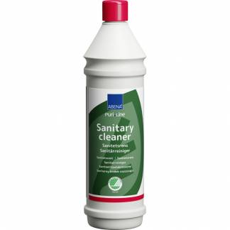 Sanitetsreng&oslash;ring, ABENA Puri-Line, 1 l, sur/kalkh&aelig;mmende, med farve og parfume