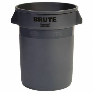 Affaldsspand, Rubbermaid Brute, grå, PE, 121 l *Denne vare tages ikke retur*