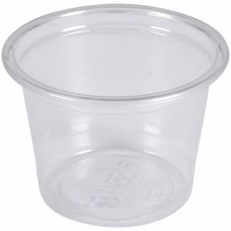Dressingb&aelig;ger, ABENA Gastro, 2,8cm, &Oslash;4,6cm, 30 ml, klar, PP, 1-rums