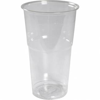 Drikkeglas, 14,1cm, Ø8,5cm, 40 cl, 50 cl, klar, PLA