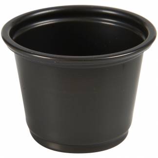 Portionsb&aelig;ger, Abena Cater-Line, &Oslash;4,5cm, 30 ml, 30 ml, sort, PP