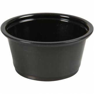 Portionsb&aelig;ger, Abena Cater-Line, 3cm, &Oslash;6,2cm, 60 ml, 60 ml, sort, PP