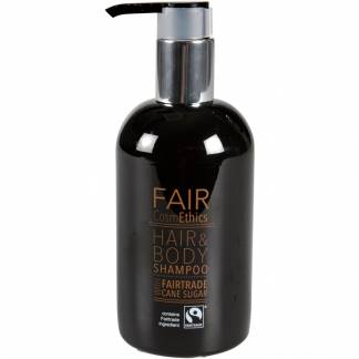 H&aring;r og bodyshampoo, Fair Cosmethics, Fairtrade, 300 ml, Smart Care System