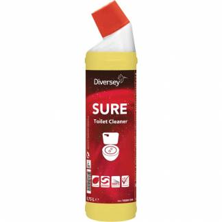 Toiletrens, Diversey SURE Toilet Cleaner, 750 ml, uden farve og parfume *Denne vare tages ikke retur*