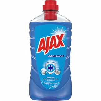 Desinfektions- og rengøringsmiddel, Ajax, 1 l, med farve og parfume *Denne vare tages ikke retur*