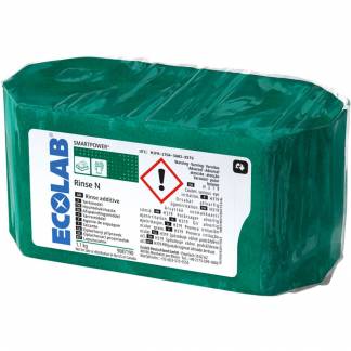 Afsp&aelig;nding, Ecolab Smartpower Rinse N, med farve, uden parfume, 1,1 kg