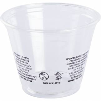 Dessertb&aelig;ger, 7,3cm, &Oslash;9,5cm, 270 ml, 300 ml, klar, RPET, luksus