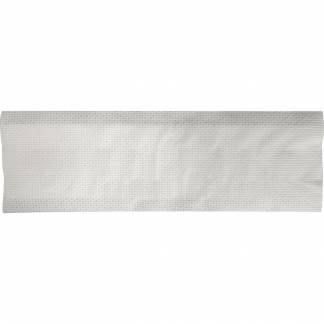 Engangsmoppe, Wet2Go, hvid, cellulose/mikrofiber/polyester/PP/viskose, 40 cm, engangs