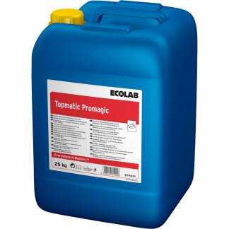 Maskinopvask, Ecolab Topmatic Promagic, 20 l, alusikker, med farve og parfume *Denne vare tages ikke retur*