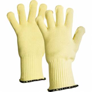 Bomuldshandske, Ansell ActivArmr 43-113, 10, gul, bomuld/kevlar, varme- og flammeresistent *Denne vare tages ikke retur*