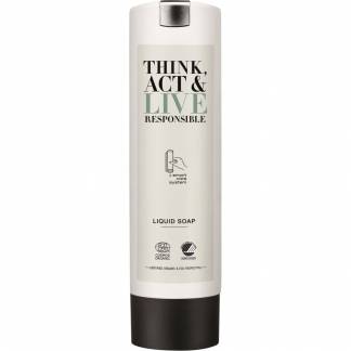 H&aring;nds&aelig;be, Think, Act & Live Responsible, 300 ml, hvid, Smart Care System