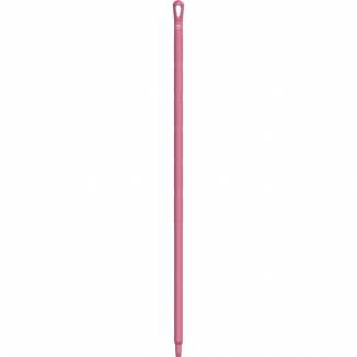 Skaft med gevind, Vikan, 130cm, Ø3,2cm, pink, glas/PP, ultra hygiejnisk *Denne vare tages ikke retur*