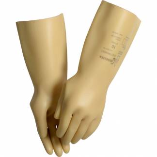 El beskyttelseshandske, 11, beige, gummi, RC, Klasse 0