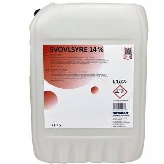 Svovlsyre, Novadan, 20 l, 14%