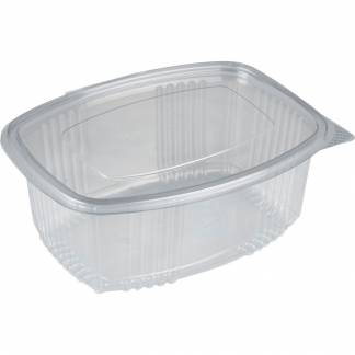 Salatb&aelig;ger, ABENA Cater-Line, 750 ml, klar, RPET, med h&aelig;ngslet l&aring;g