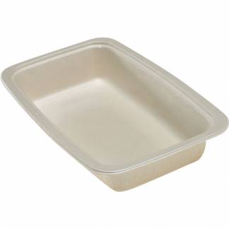 Menubakke, 22,7x17,8x4,5cm, hvid, cellulose, 1-rums