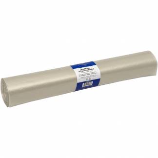 Sæk, C-fold, 120 l, klar, LDPE/genanvendt, 76x103cm, co-ekstruderet
