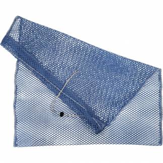 Vaskenet, 60x65cm, bl&aring;, polyester, snorlukning