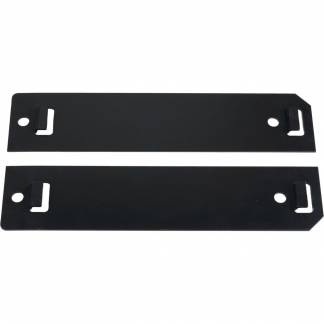 V&aelig;gbeslag, sort mat, pulverlakeret st&aring;l, til affaldsspand 20 l