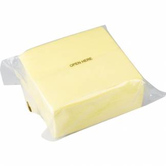 Aft&oslash;rringsklud, ABENA, 40x30cm, gul, polyester/viskose *Denne vare tages ikke retur*