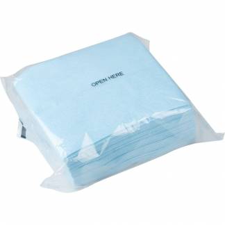 Aft&oslash;rringsklud, ABENA, 40x30cm, bl&aring;, polyester/viskose *Denne vare tages ikke retur*