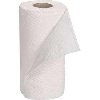 K&oslash;kkenrulle, ABENA Care-Ness Excellent, 2-lags, 22m x 20,6cm , &Oslash;11cm, hvid, nyfiber