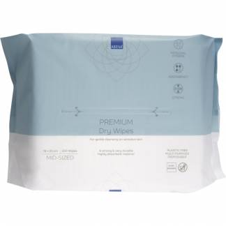 Vaskeklud, 18x20cm, hvid, 100% viskose, 50 gsm, engangs