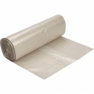 Affaldspose, 40 l, klar, LDPE/genanvendt, 50x70cm