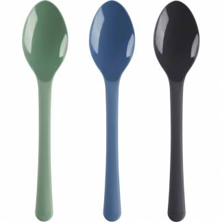 Ske, Essentialz, 18,6cm, flerfarvet, PP, til flergangsbrug