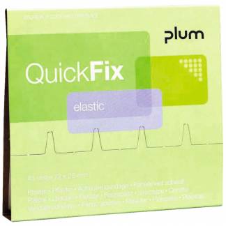 Plaster, QuickFix, 2,5cm, beige, 45 stk., elastisk, usteril