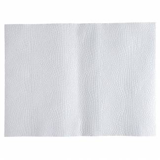 Fadpapir,  hvid, rektangul&aelig;r, pr&aelig;get, papir, 38 x 28 cm