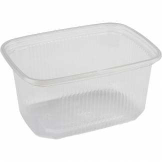 Plastbakke, 10,8x8,1x5,3cm, 250 ml, klar, PP