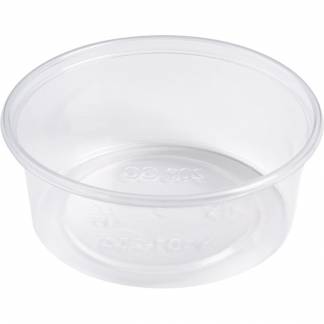 B&aelig;ger, 4,1cm, &Oslash;10,1cm, 200 ml, klar, PP