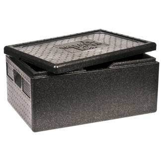 Termokasse, 60x40x29cm, 39 l, 39 l, sort, EPP, 1-rums, 1/1 GN